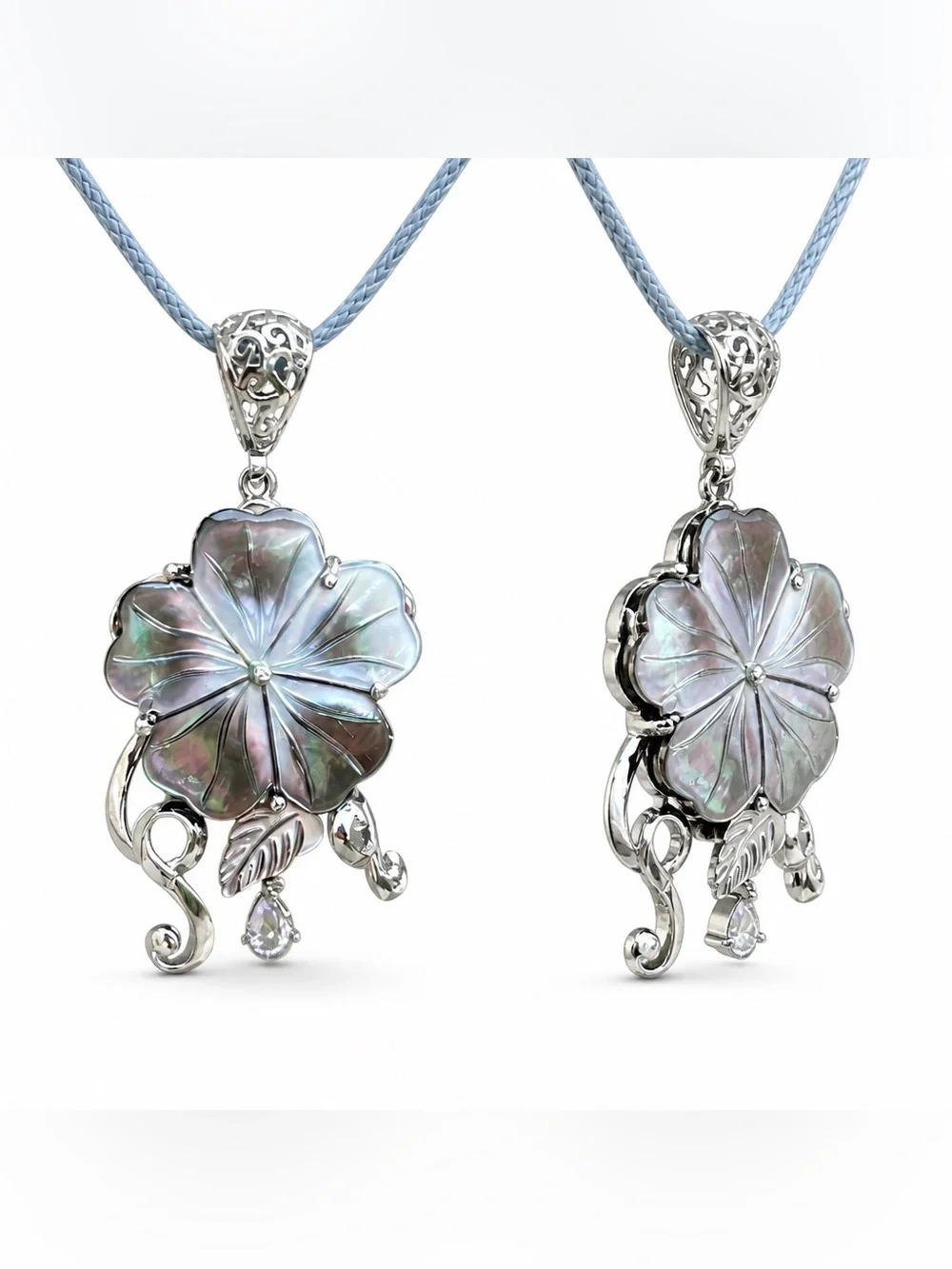 NEW! Flower Abalone Shell Necklace